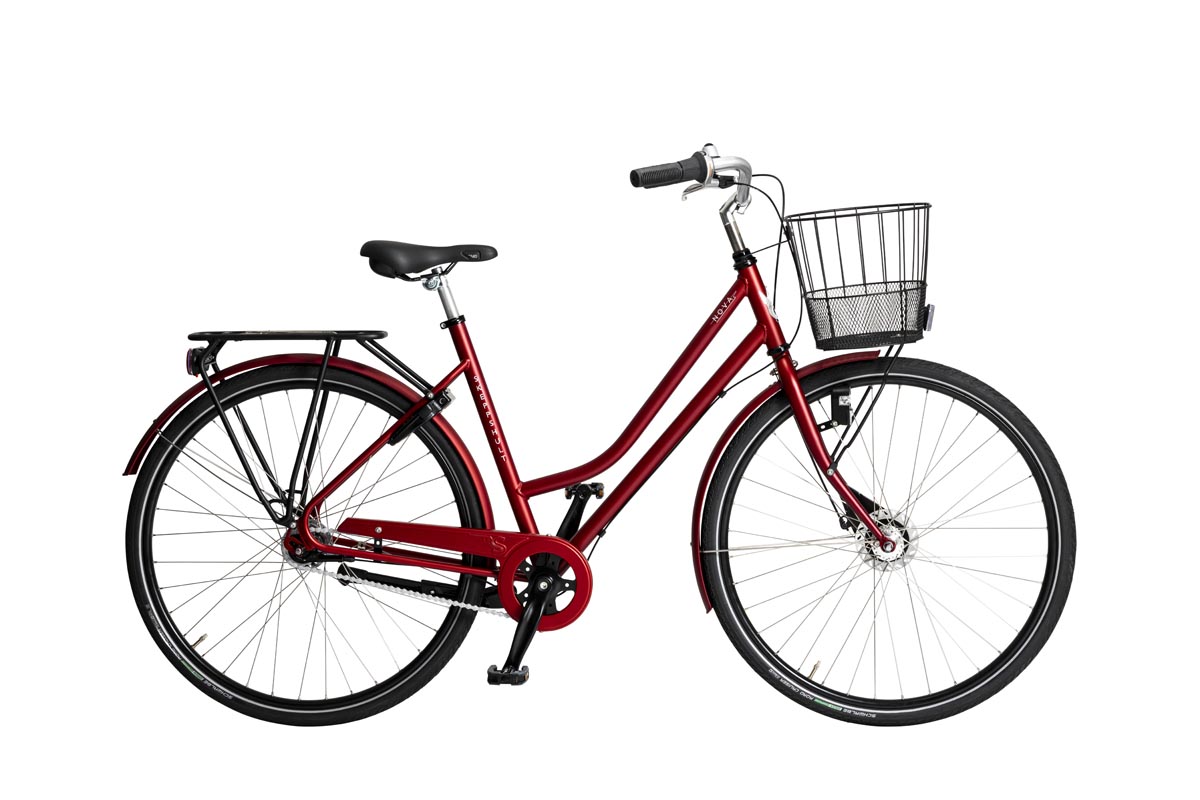 Skeppshult NOVA, 3-VXL. MED KORG (53CM), FLAMRÖD MATT